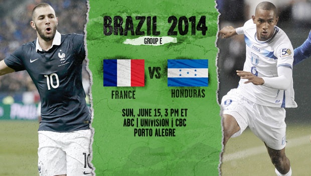 France-Honduras preview - World Cup 2014