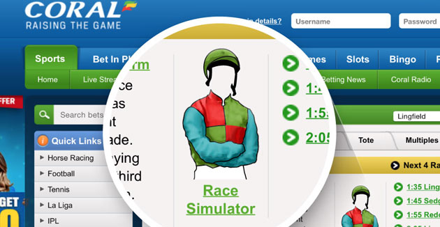 ​Coral Racecards Now Include the Racing App