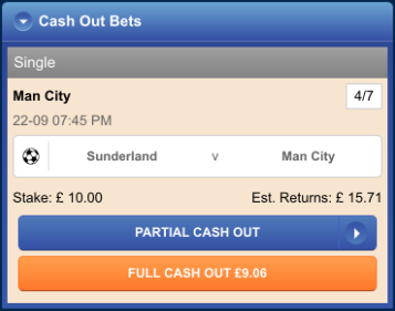 Coral Cash Out Option