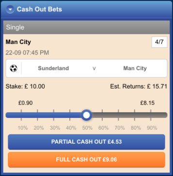 Coral Partial Cash Out Option