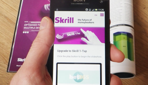 Betting with Skrill 1-Tap