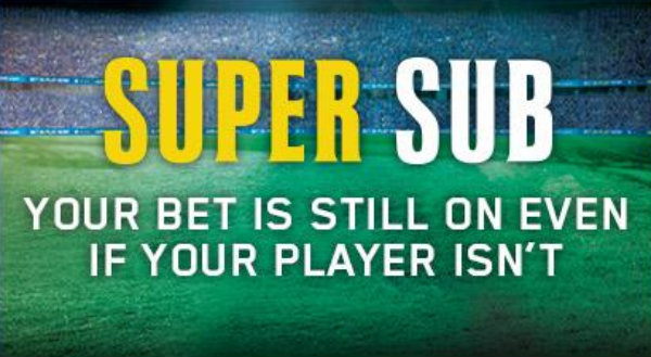 William Hill Super Sub - Goalscorer bet offer