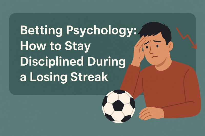 Betting Psychology: How to Stay Disciplined During a Losing Streak