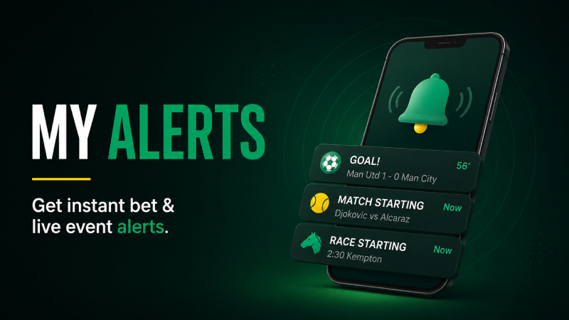 bet365 My Alerts: How to Set Price Alerts & Never Miss Target Odds